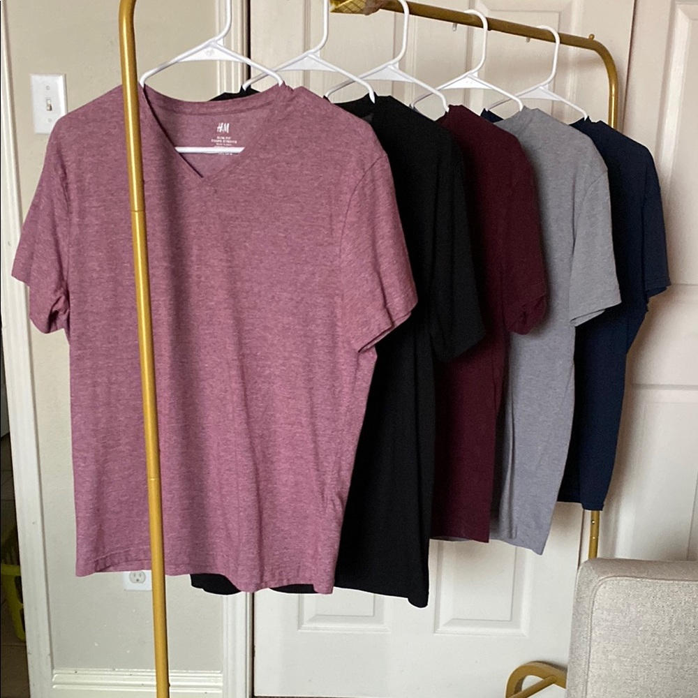 5 PACK - Assorted Men's Short Sleeve Tees